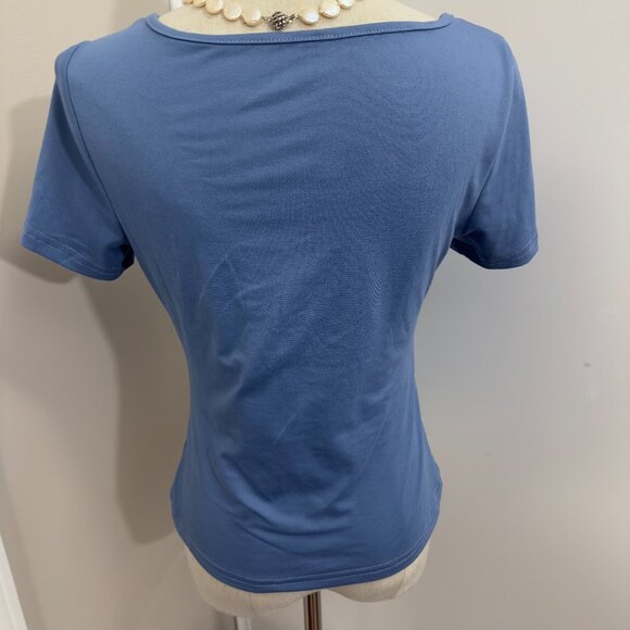 5PCS/$25 Womens Square Neck Top Summer Casual Fitted Basic Tshirt - Picture 14 of 16